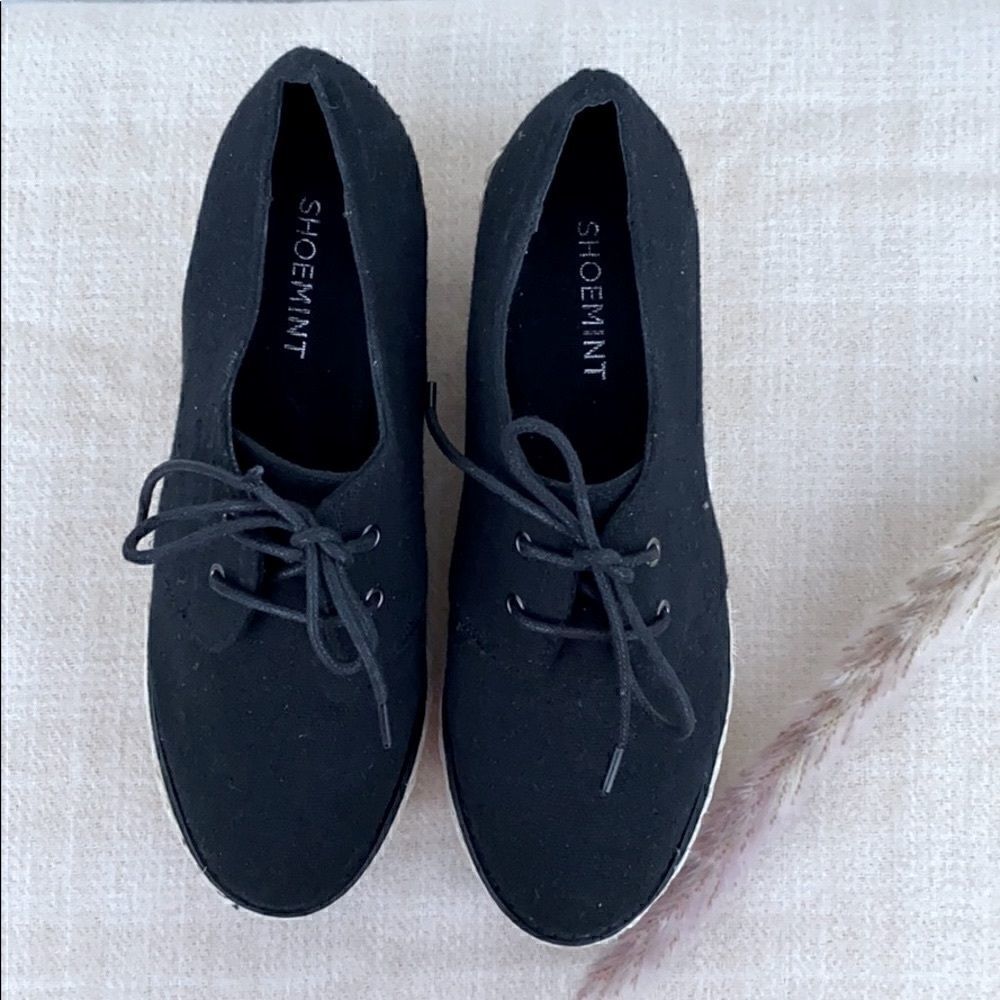 COPY - Shoemint Color block Platform Espadrille